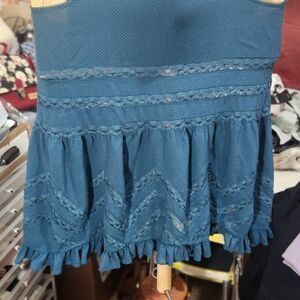 FP Movement by Free People Blue Blouse